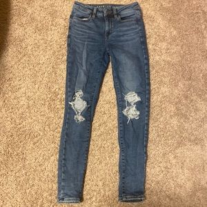 american eagle ne(x)t level stretch high waisted jegging